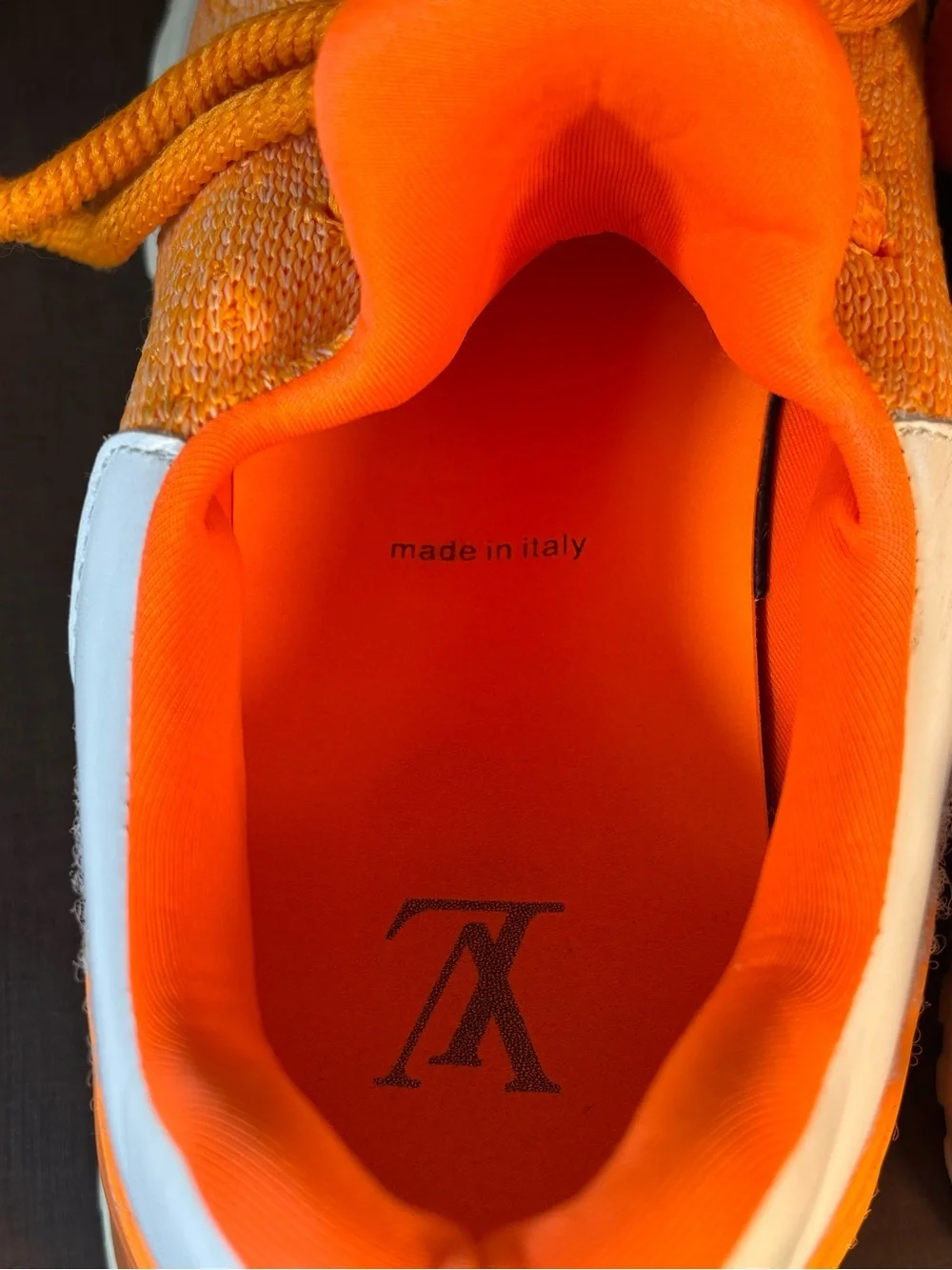 Louis Vuitton VNR Orange Sneakers